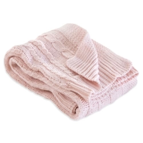 Organic Baby Cable Knit Sweater Blanket | Burt's Bees Baby