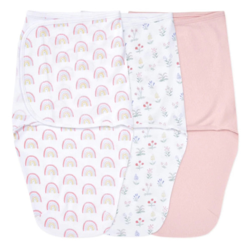 Spring Flowers Easy Swaddle No Zipper 0-3M | aden + anais