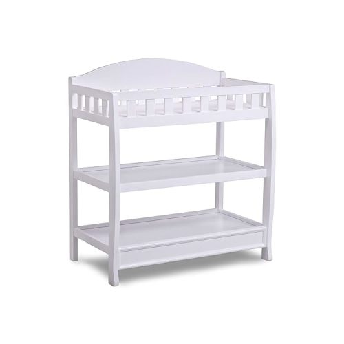 Delta Children Infant Changing Table with Pad, White