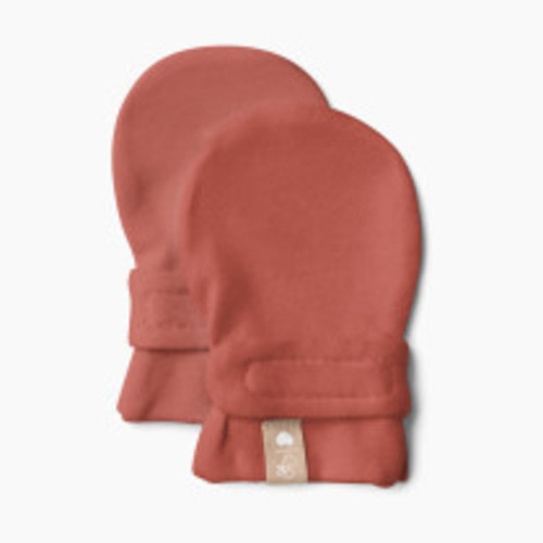 Goumi Kids x Babylist Stay On Baby Mitts - Strawberry, 0-3 M