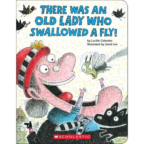 There Was an Old Lady Who Swallowed a Fly! (Board Book)