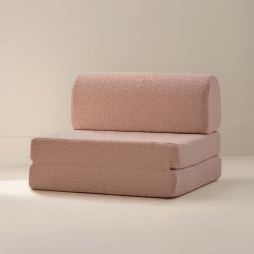 Petal Light Pink Modular Couch | Boucle | House of Noa