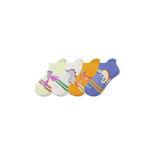 Youth Rainforest Friends Ankle Sock 4-Pack