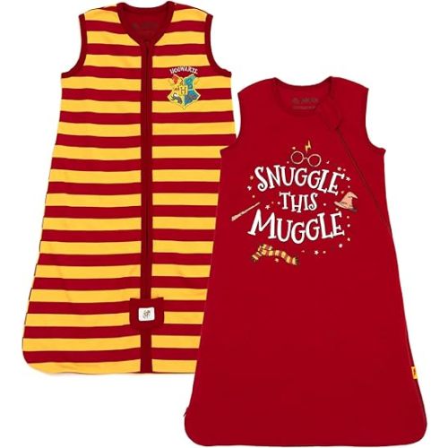 Harry Potter Baby 2 Pack Zip Up Sleep Sacks