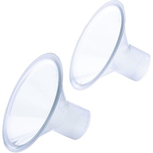 Medela PersonalFit Breast Shields, 2 Pack of Small 21mm Breast Pump Flanges, Authentic Medela Spare Parts, Made Without BPA