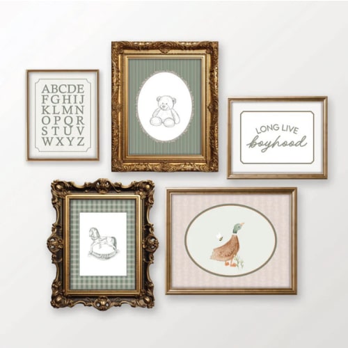 Boyhood Bundled Digital Nursery Wall Art | Caden Lane