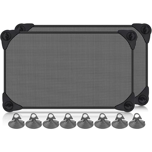 Car Window Shades，2 Pack Car Window Shade for Baby,Side Window Sun Shades Protect Child, Pets from Sun Glare and UV Rayse (20"x12")