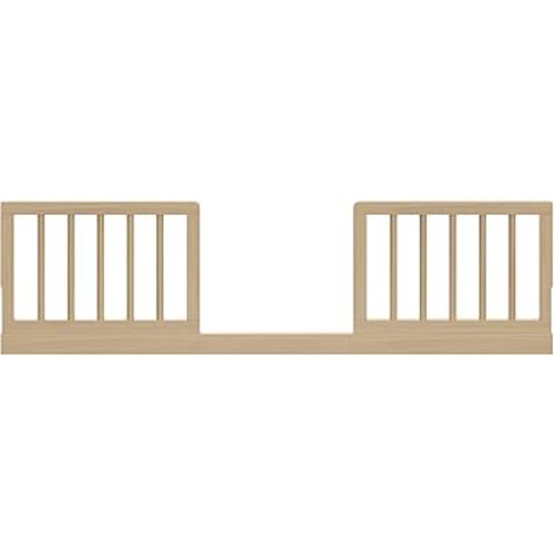Graco Storkcraft Toddler Safety Guardrail Kit with Dowels (Driftwood) for Storkcraft Crib Conversion – GREENGUARD Gold Certified