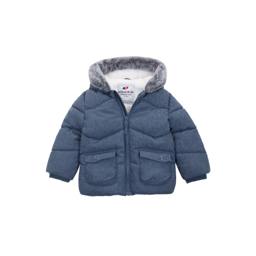 Rokka&Rolla Baby Boys' Infants Puffer Coat Toddler Hooded Winter Jacket, Sizes 6-24M