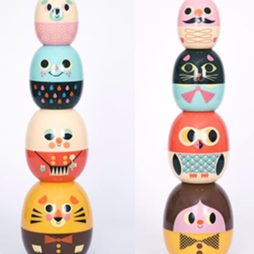 Vilac - Babyoshka Circus/People