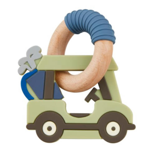 Golf Cart Silicone Teether | Mud Pie