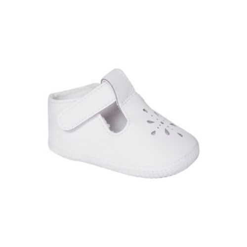 Baby Girls Leather Strap Performance Shoes