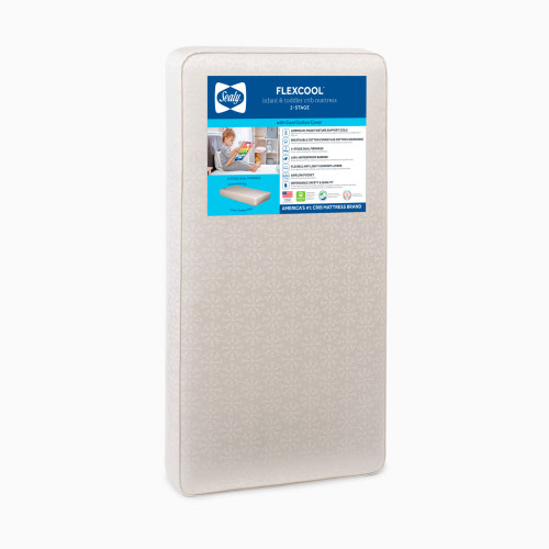 Sealy Flexcool 2-Stage Crib and Toddler Mattress - Starlights