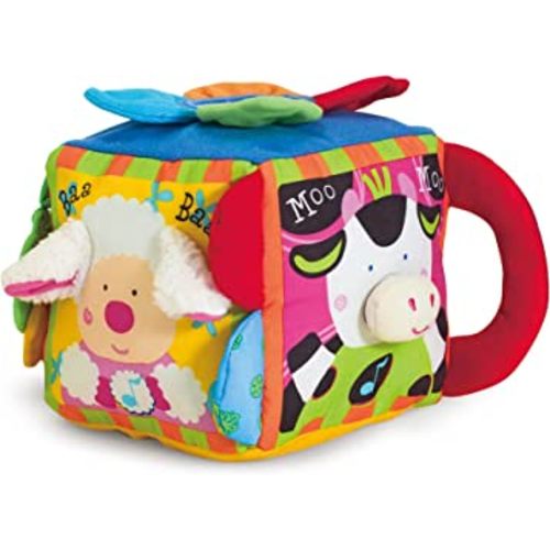 Melissa & Doug K's Kids Musical Farmyard Cube Educational Baby Toy