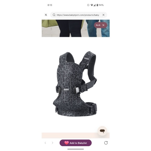 BabyBjörn Baby Carrier One Air