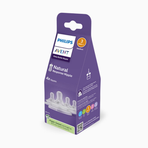 Natural Response Nipples (4 Pack)