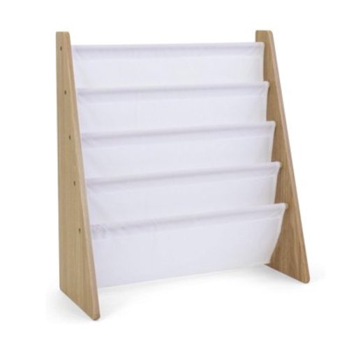 Kids Bookshelf 4-Tier Book Rack Storage Wooden Kids Bookcase