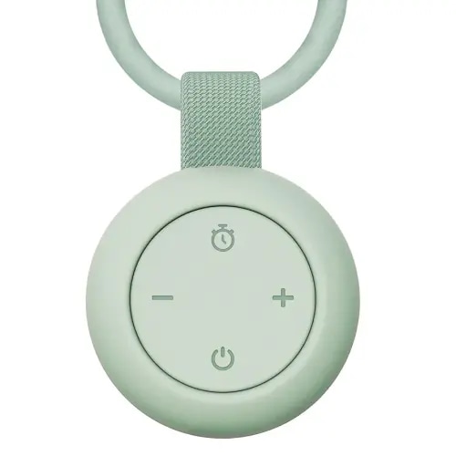 Portable Baby Sound Machine [White Noise for Babies Kids Adults][Sleep Soother][Timer Function][12 Soothing Sounds] 15 Hours Battery Life, Registry Gift,Shower,Clips on Baby Stroller.Mint