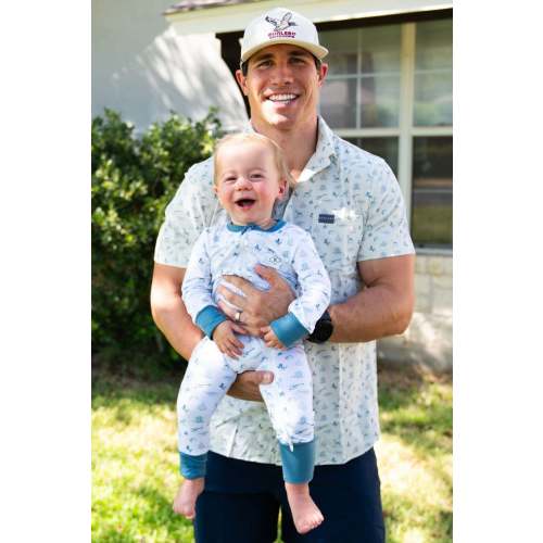 Baby Zip Up - Lone Star State – BURLEBO