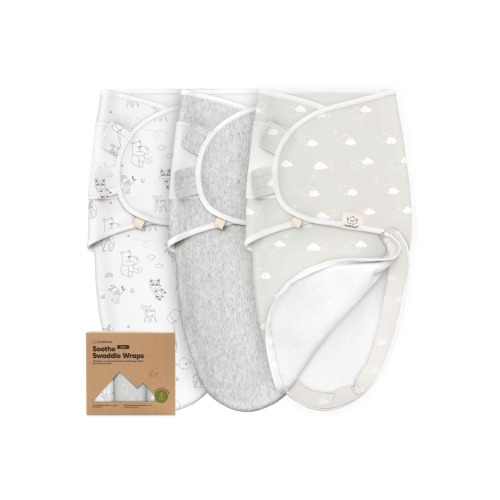 3-Pack Soothe Zippy Swaddle Wrap