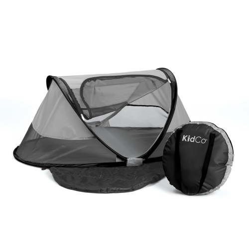 KidCo P3012 - Peapod Portable Foldable Mesh Toddler Travel Tent & Storage Bag, Play Tent, Ages 6 Months - 3 Years (Midnight)