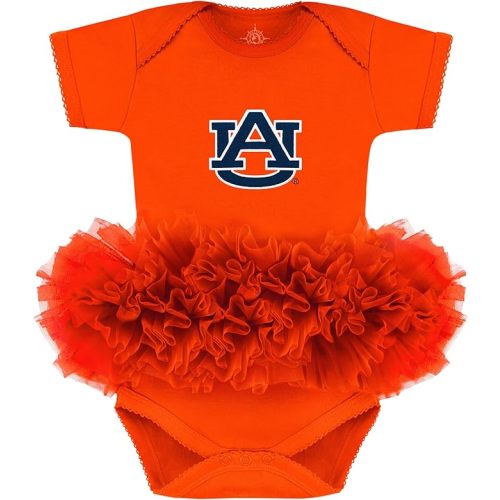Creative Knitwear College Baby Tutu Bodysuit Dress-Team Logo, Multiple Colors, for Girls (0-12 Months)