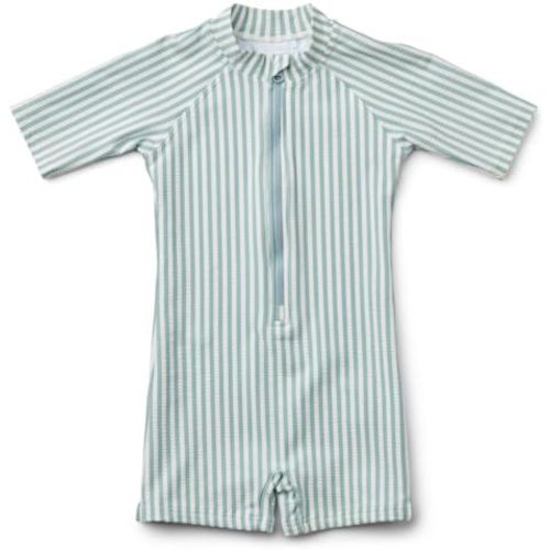 Boys One Piece Swimsuit Whale Dolphin Bathing Suit Zipper Rash Guard Kid Short Sleeve Swimwear Shark Beach Wear UPF50+