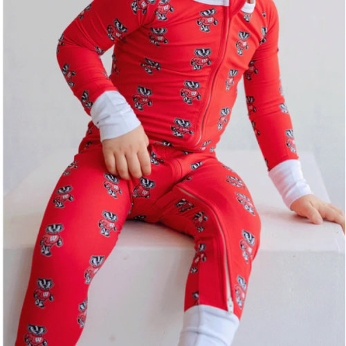 Wisconsin Badgers Bamboo One-Piece