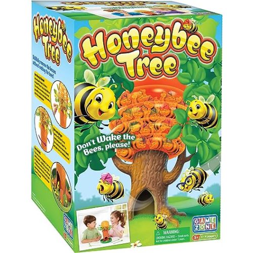 Game Zone Honey Bee Tree Game – Award-Winning Fun and Exciting Tabletop Game for Kids and Families