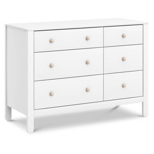 Carter's by daVinci Marisol 6-Drawer Dresser - White/Washed Natural