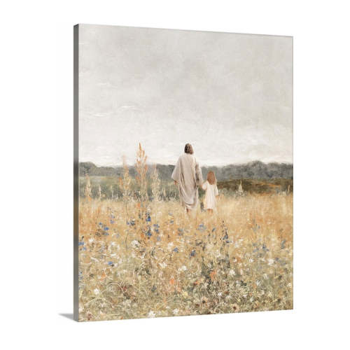 Steps of Faith, Girl - Canvas – Light Your Home