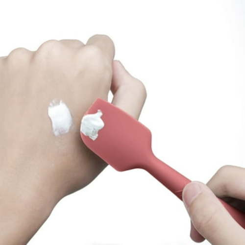 Baby Diaper Cream Spatula, Silicone Nappy Rash Cream Applicator with Suction Cup,Diaper Rash Cream Applicator, Diaper Cream Brush, Portable And Efficient Home Applicator Uniform Applicator