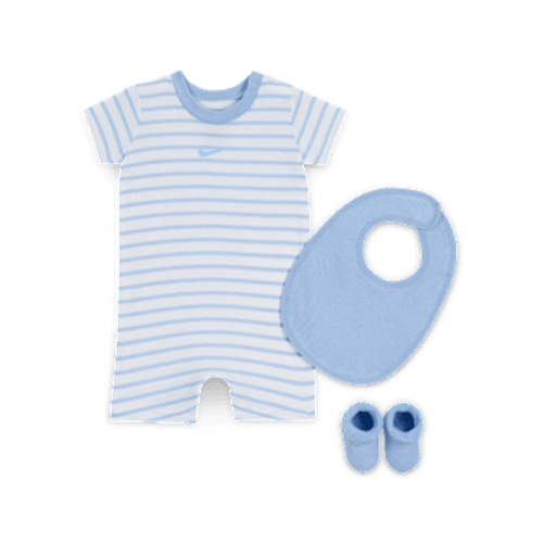 Nike Baby 3-Piece Romper and Terry Set