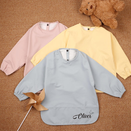 Personalized Waterproof Coverall Cape Bib