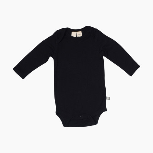 Kyte Baby Long Sleeve Bodysuit - Midnight, 0-3 M