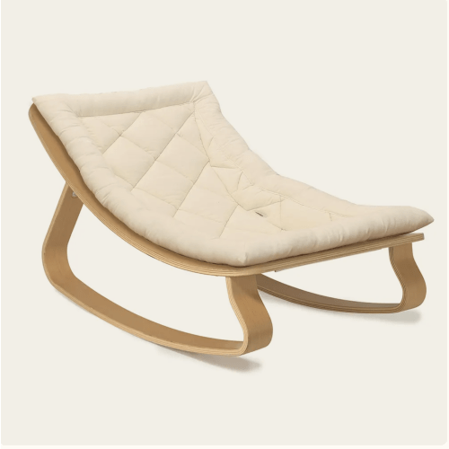 Charlie Crane Levo Rocker (Beech Wood, Organic Milk)