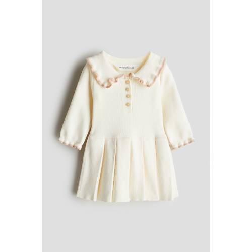 FINE-KNIT COTTON DRESS