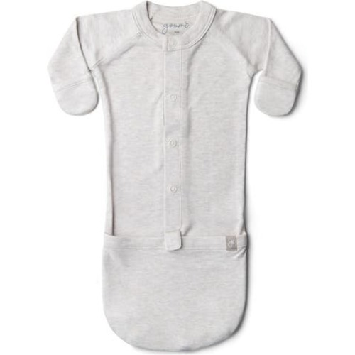 Goumi 24 Hour Convertible Sleeper Baby Gown, 0-3M