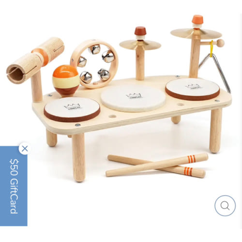 Kids Drum Set for Toddlers | Montessori Musical Instruments 11-in-1 – Joyreal