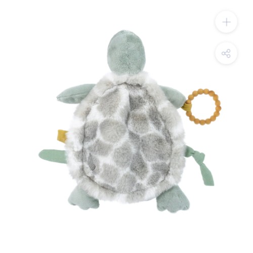 Taylor Turtle Silicone Teether Lovie