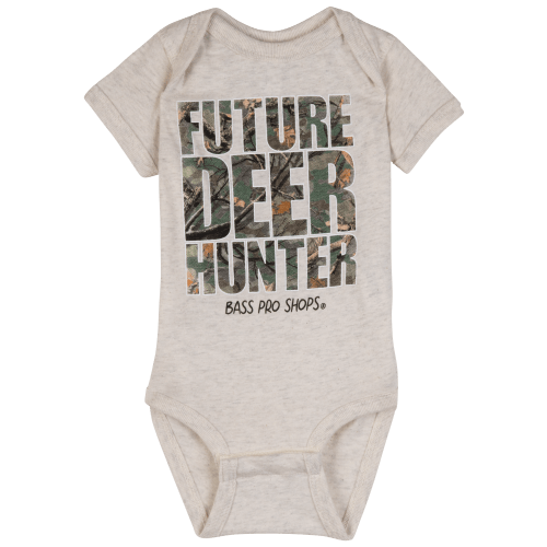 Bass Pro Shops Future Deer Hunter Short-Sleeve Bodysuit for Babies