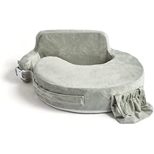 My Brest Friend Super Deluxe Nursing Pillow Cover - Slipcovers for Baby - Adjustable Fit, Easy Care, Durable - Nursing Pillow Not Included (Platinum)