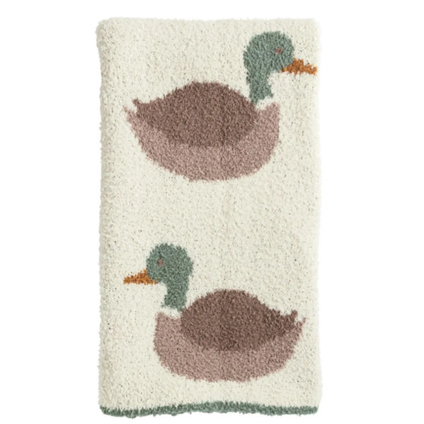Mallard Duck Chenille Blanket