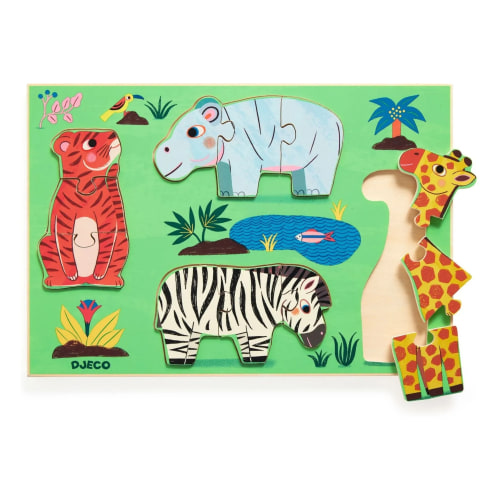 Cuckoo Tiger Wooden Puzzle