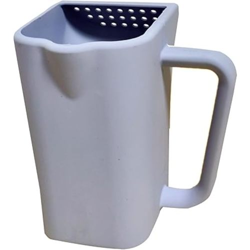 Bath Rinse Cup - Bath Essential Mug with Soft Grip Handle + Flow Control, Silicone Shampoo Rinser & Bath Pitcher for Fun Bath Time, Gift Choice
