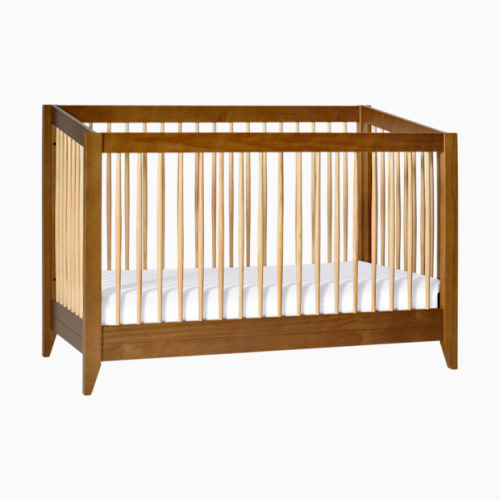 Sprout 4-in-1 Convertible Crib with Conversion Kit - Chestnut/Natural