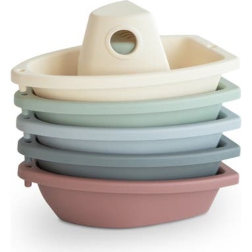 Set of 5 Bath Boats