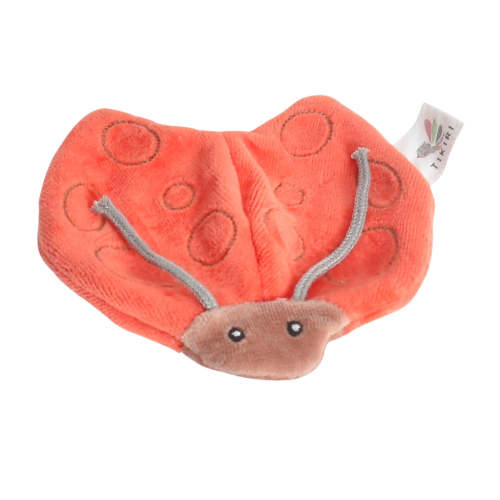 Baby Dill - Ladybug Organic Fabric with Crinkle