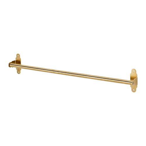 HULTARP Rail - polished/brass color 23 ½ "