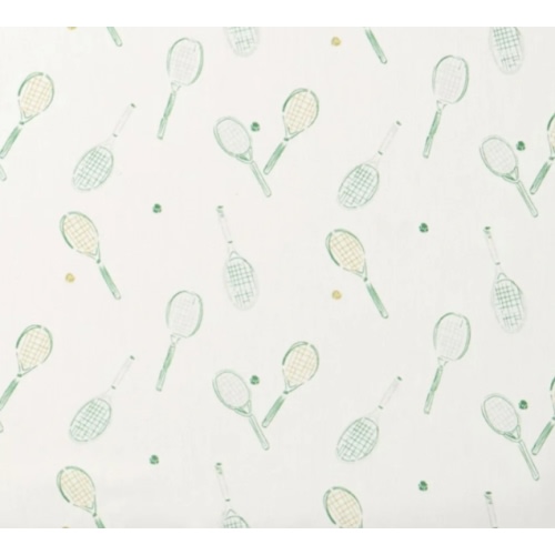 Organic Cotton Crib Sheet (Doubles pattern)